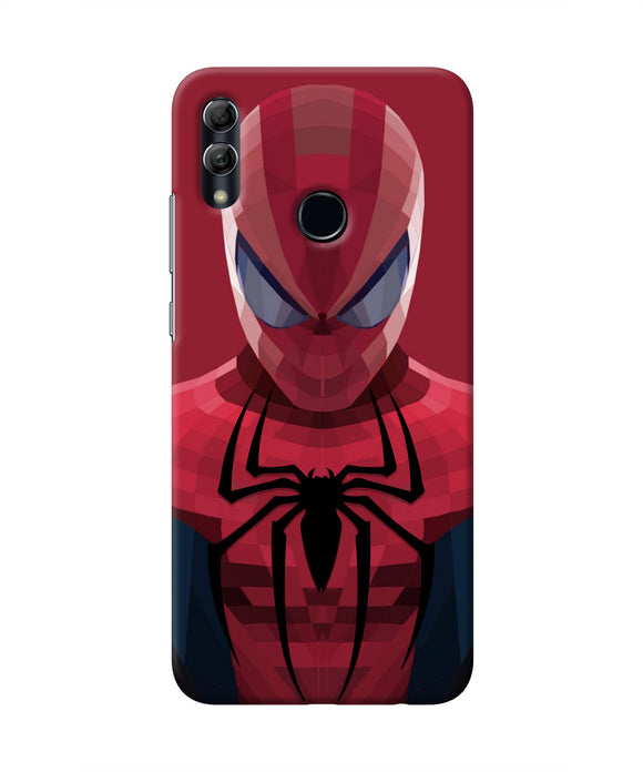 Spiderman Art Honor 10 Lite Real 4D Back Cover