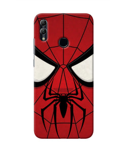 Spiderman Face Honor 10 Lite Real 4D Back Cover