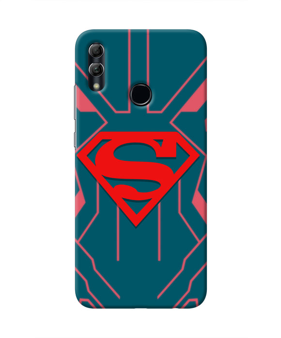 Superman Techno Honor 10 Lite Real 4D Back Cover