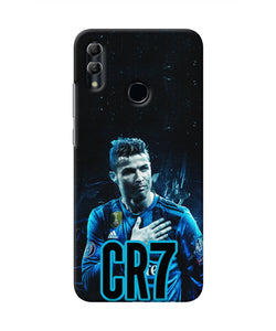 Christiano Ronaldo Blue Honor 10 Lite Real 4D Back Cover