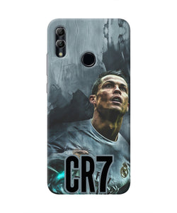 Christiano Ronaldo Grey Honor 10 Lite Real 4D Back Cover