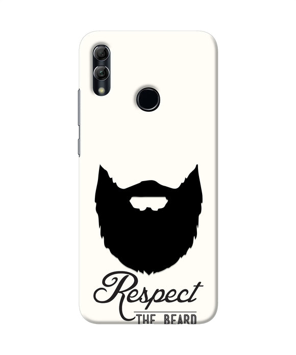 Respect the Beard Honor 10 Lite Real 4D Back Cover