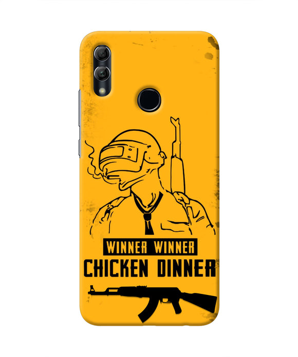 PUBG Chicken Dinner Honor 10 Lite Real 4D Back Cover