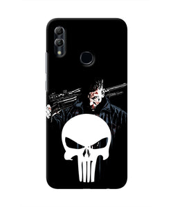 Punisher Character Honor 10 Lite Real 4D Back Cover