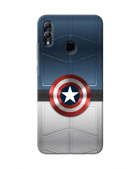 Captain America Suit Honor 10 Lite Real 4D Back Cover