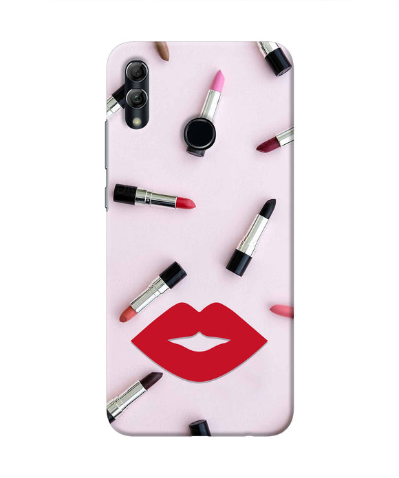 Lips Lipstick Shades Honor 10 Lite Real 4D Back Cover