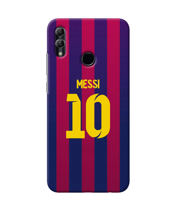 Messi 10 Tshirt Honor 10 Lite Back Cover