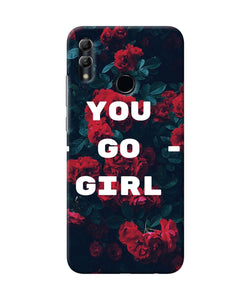 You Go Girl Honor 10 Lite Back Cover