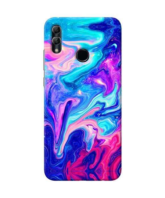 Abstract Colorful Water Honor 10 Lite Back Cover