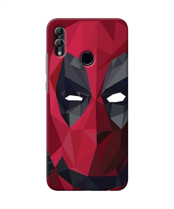 Abstract Deadpool Mask Honor 10 Lite Back Cover