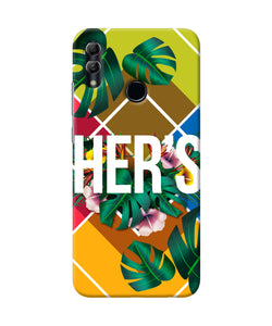 His Her Two Honor 10 Lite Back Cover