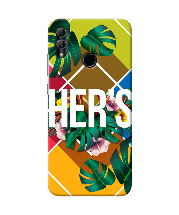 His Her Two Honor 10 Lite Back Cover