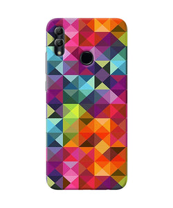 Abstract Triangle Pattern Honor 10 Lite Back Cover