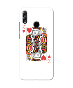 Heart King Card Honor 10 Lite Back Cover