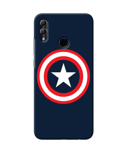 Captain America Logo Honor 10 Lite Back Cover