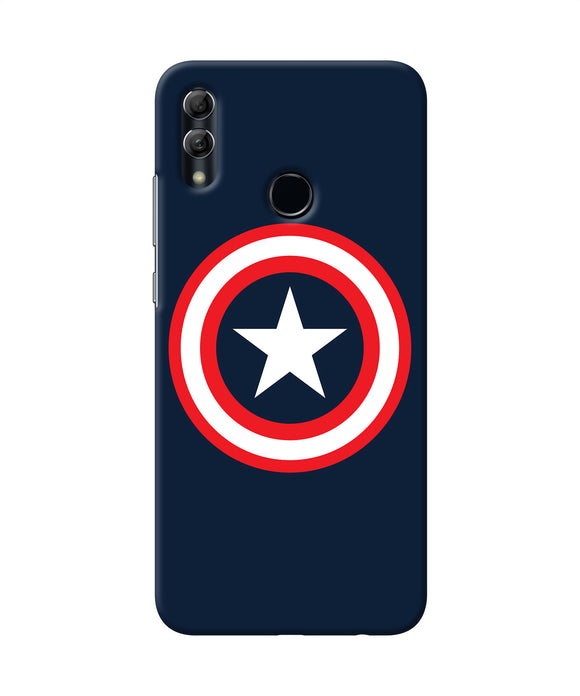 Captain America Logo Honor 10 Lite Back Cover