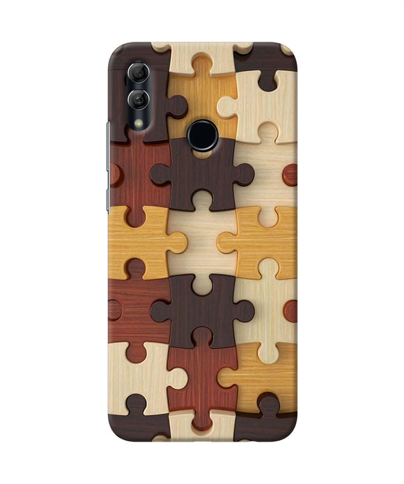 Wooden Puzzle Honor 10 Lite Back Cover