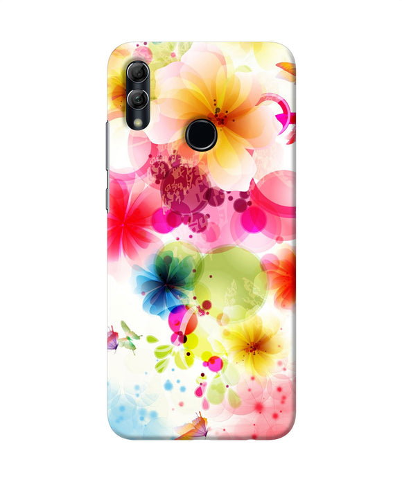 Flowers Print Honor 10 Lite Back Cover