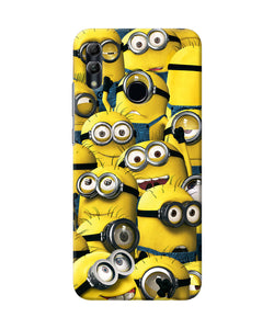 Minions Crowd Honor 10 Lite Back Cover