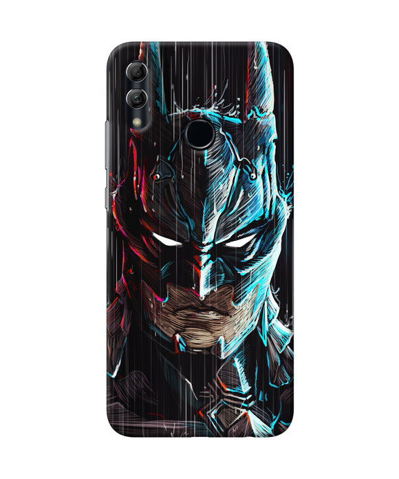 Batman Face Honor 10 Lite Back Cover