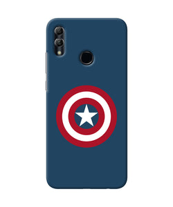 Captain America Logo Honor 10 Lite Back Cover