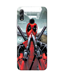 Deadpool With Gun Honor 10 Lite Back Cover