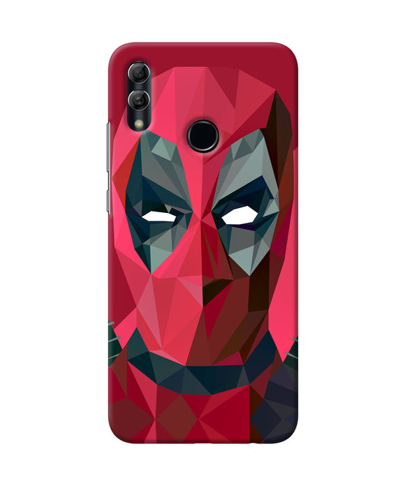 Abstract Deadpool Full Mask Honor 10 Lite Back Cover