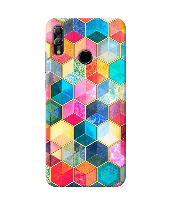 Abstract Color Box Honor 10 Lite Back Cover