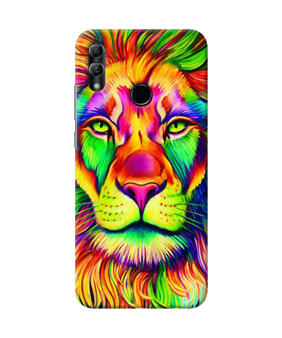 Lion Color Poster Honor 10 Lite Back Cover