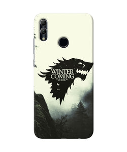 Winter Coming Stark Honor 10 Lite Back Cover