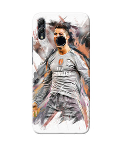 Ronaldo Poster Honor 10 Lite Back Cover