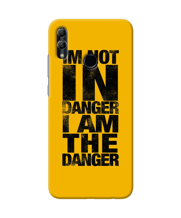 Im Not In Danger Quote Honor 10 Lite Back Cover