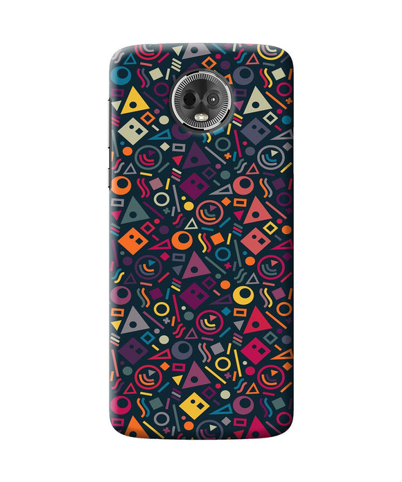 Geometric Abstract Moto E5 Plus Back Cover