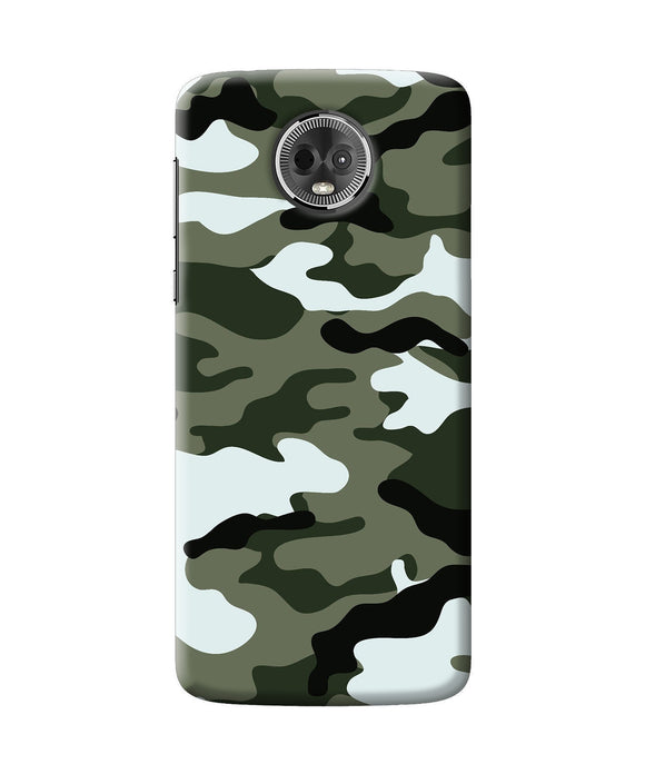 Camouflage Moto E5 Plus Back Cover
