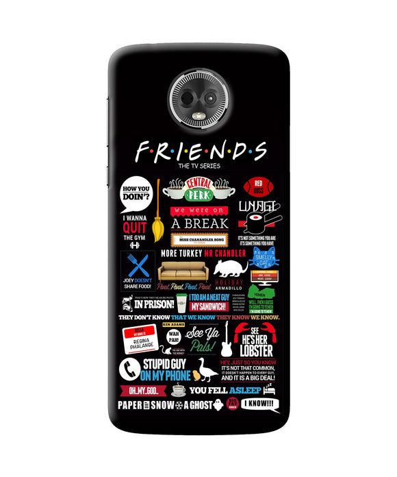 Friends Moto E5 Plus Back Cover
