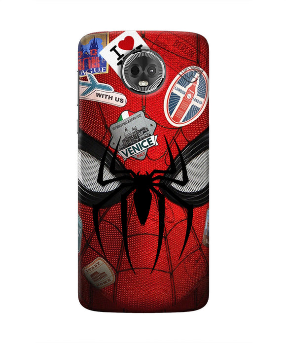 Spiderman Far from Home Moto E5 Plus Real 4D Back Cover