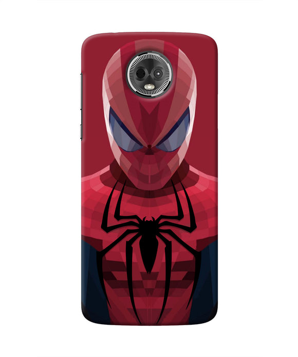 Spiderman Art Moto E5 Plus Real 4D Back Cover