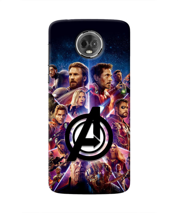Avengers Superheroes Moto E5 Plus Real 4D Back Cover