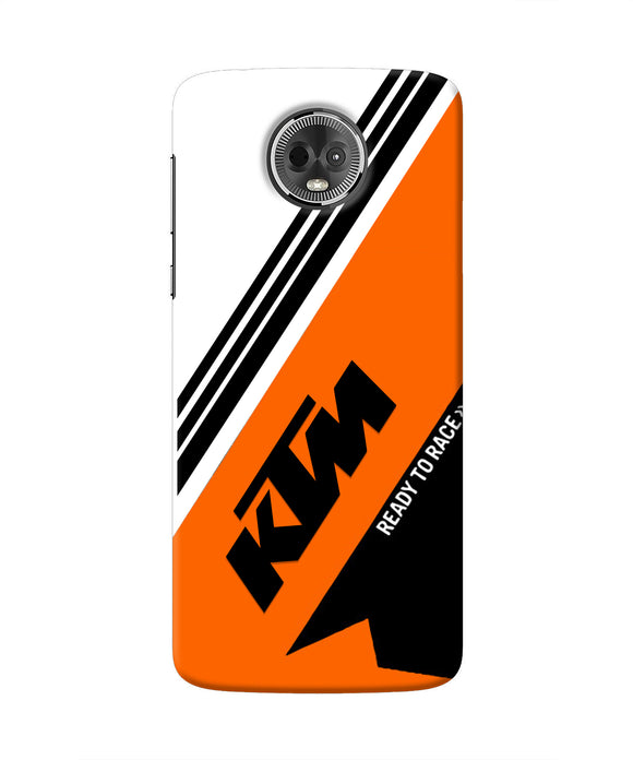 KTM Abstract Moto E5 Plus Real 4D Back Cover