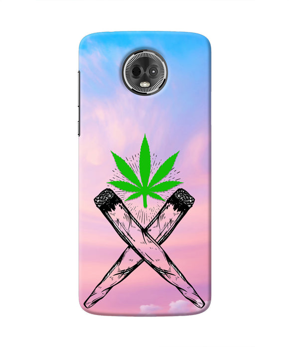 Weed Dreamy Moto E5 Plus Real 4D Back Cover