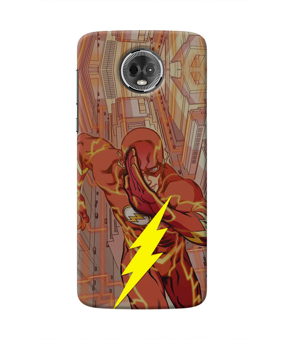 Flash Running Moto E5 Plus Real 4D Back Cover