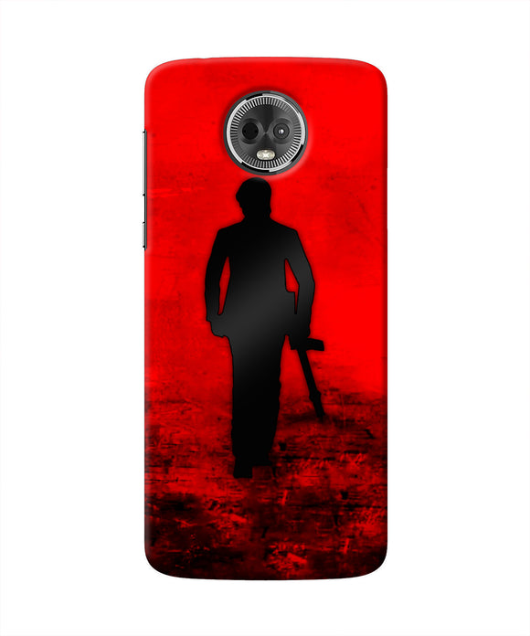 Rocky Bhai with Gun Moto E5 Plus Real 4D Back Cover