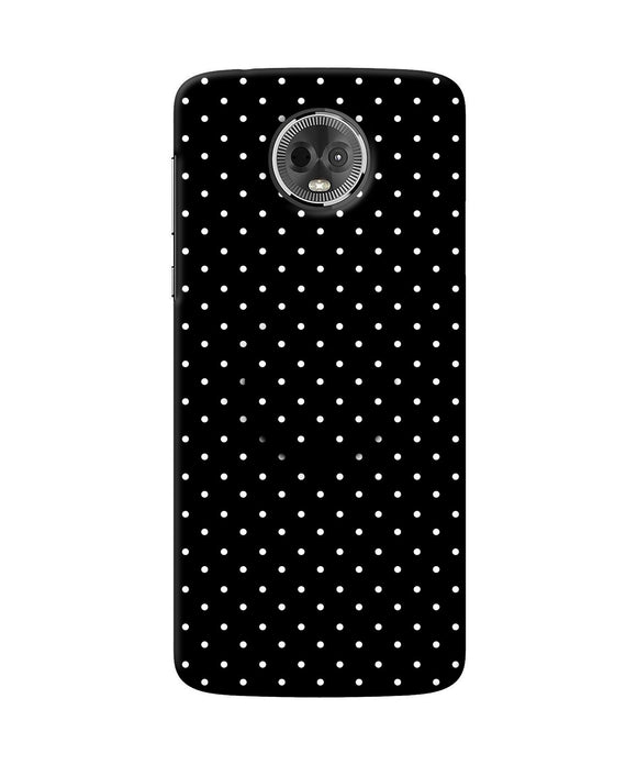 White Dots Moto E5 Plus Pop Case