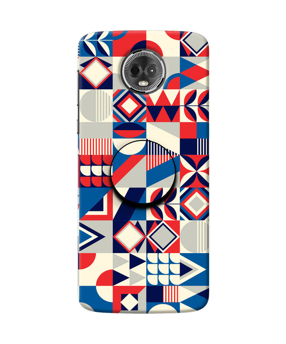 Colorful Pattern Moto E5 Plus Pop Case