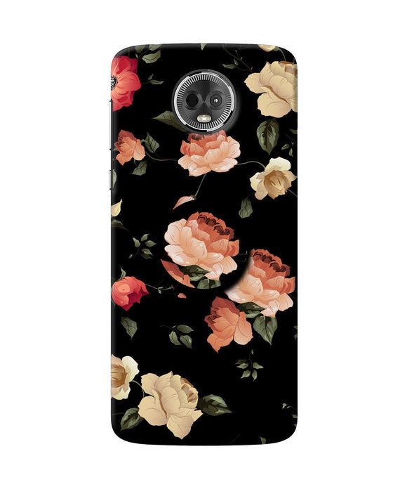 Flowers Moto E5 Plus Pop Case