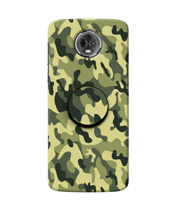 Camouflage Moto E5 Plus Pop Case