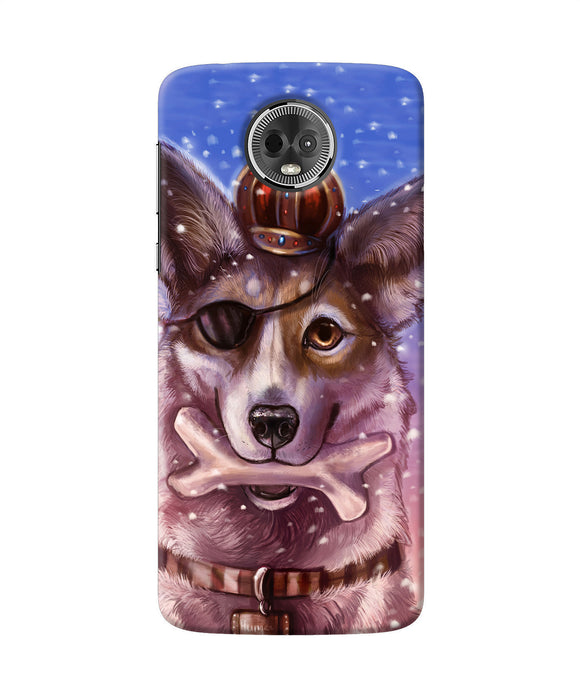 Pirate Wolf Moto E5 Plus Back Cover