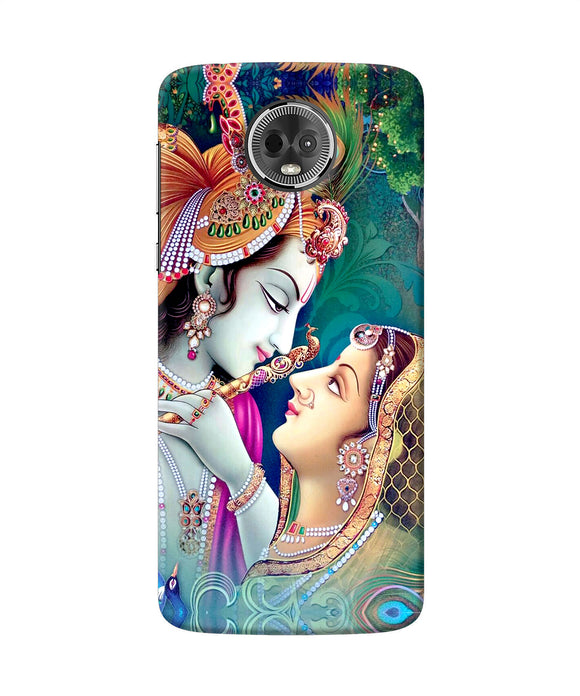 Lord Radha Krishna Paint Moto E5 Plus Back Cover