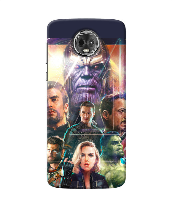 Avengers Poster Moto E5 Plus Back Cover