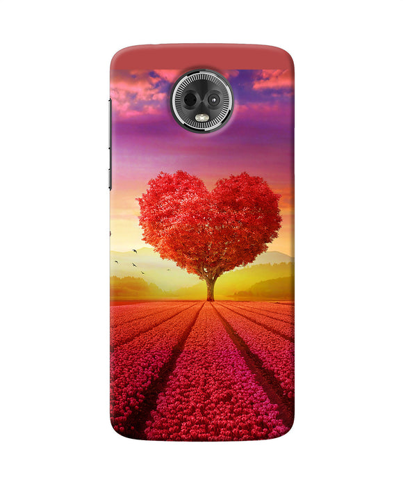 Natural Heart Tree Moto E5 Plus Back Cover